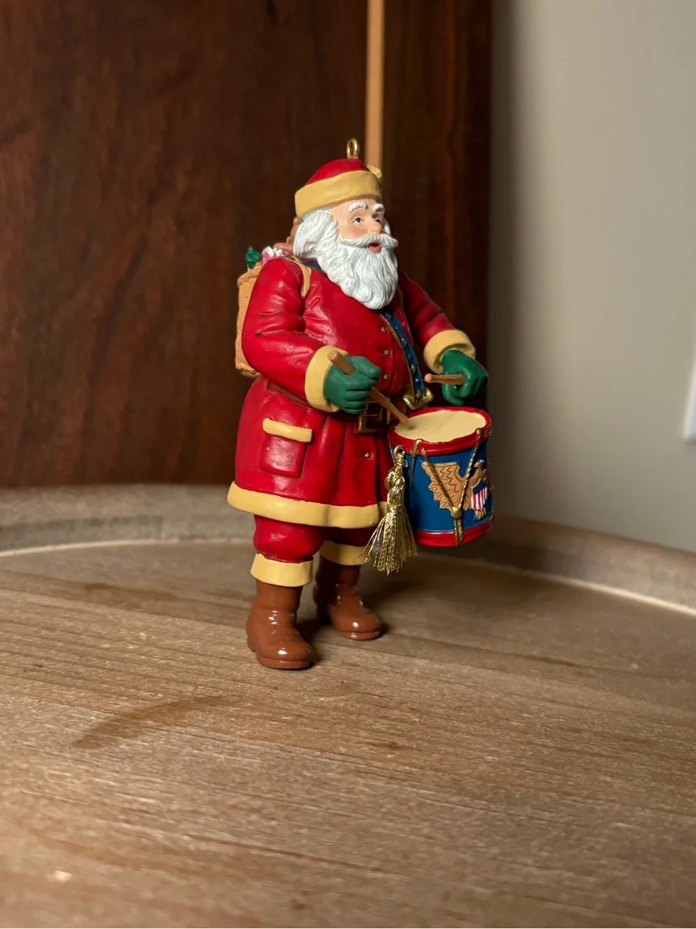 Hallmark Keepsake Yankee Doodle Santa Ornament - Original Packaging